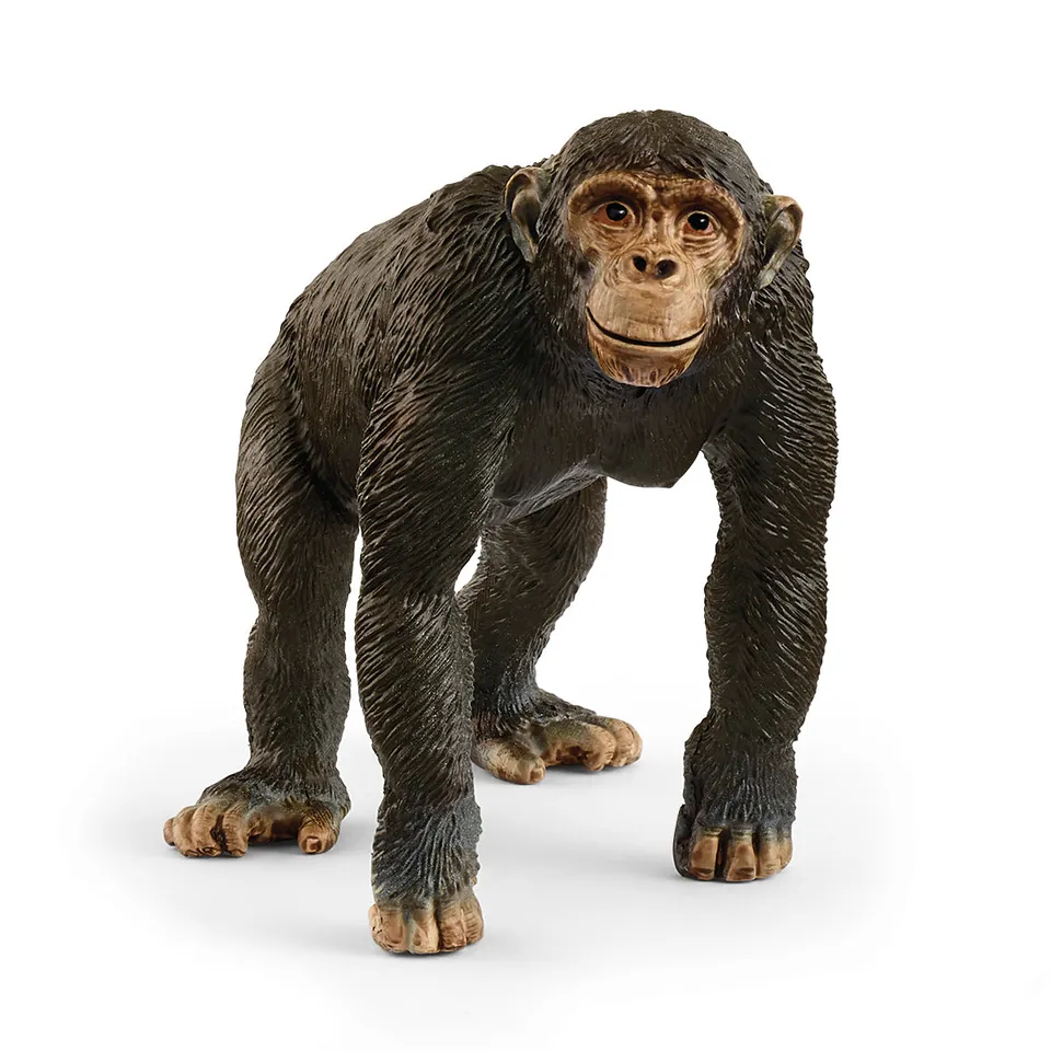schleich-wild-life-schimpanse-tierfigur-dschungel image 1