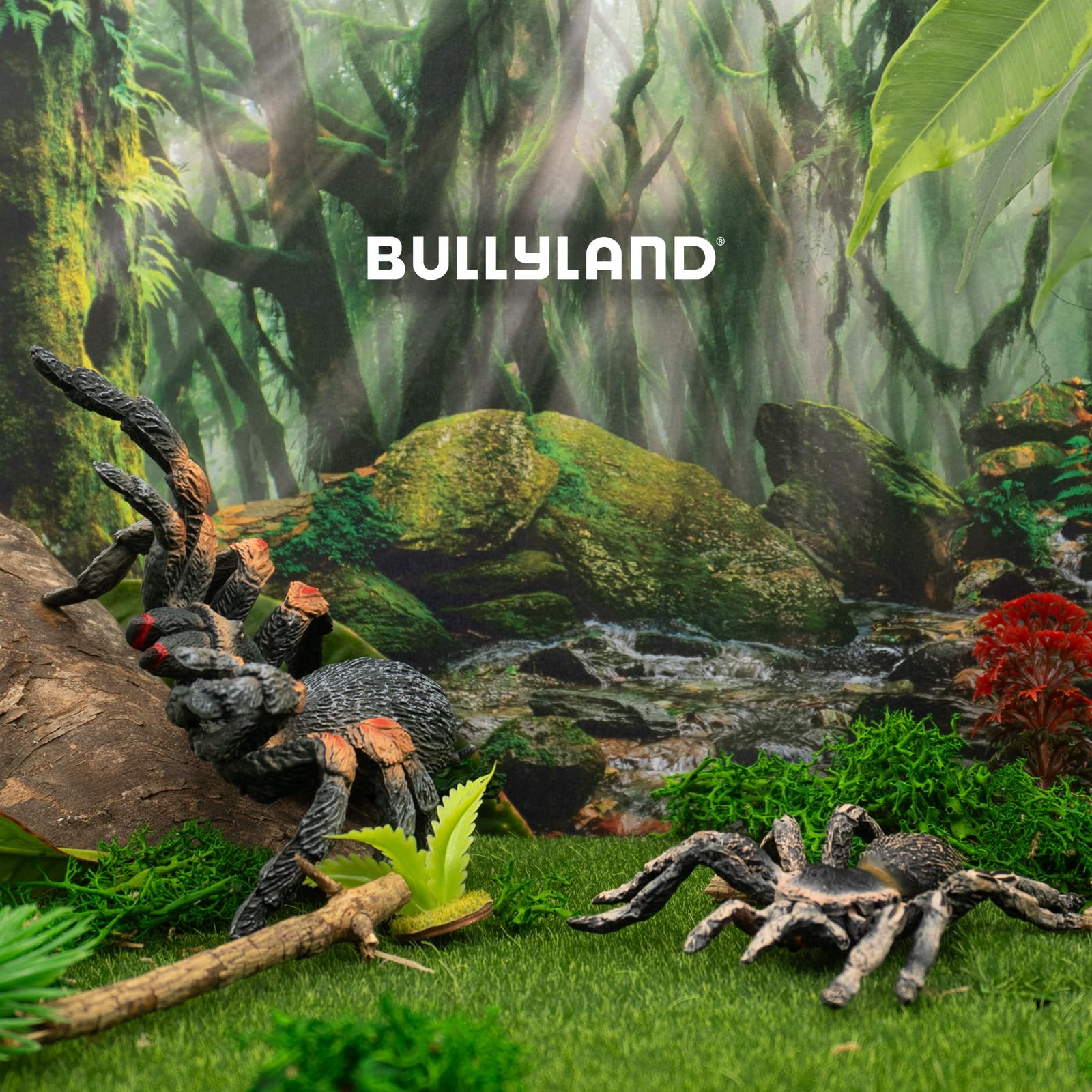 bullyland-crawlers-rotknie-vogelspinne-tierfigur-11-5-cm image 6