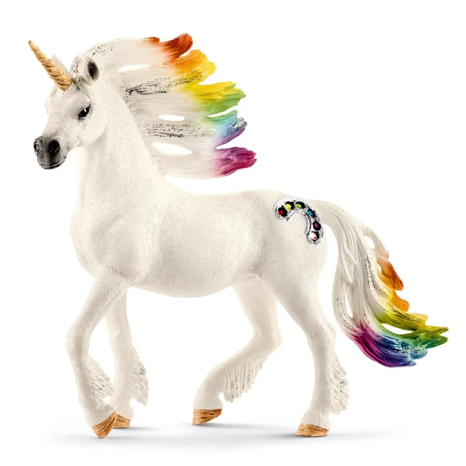 schleich-bayala-regenbogeneinhorn-hengst-70523-einhornfigur image 1