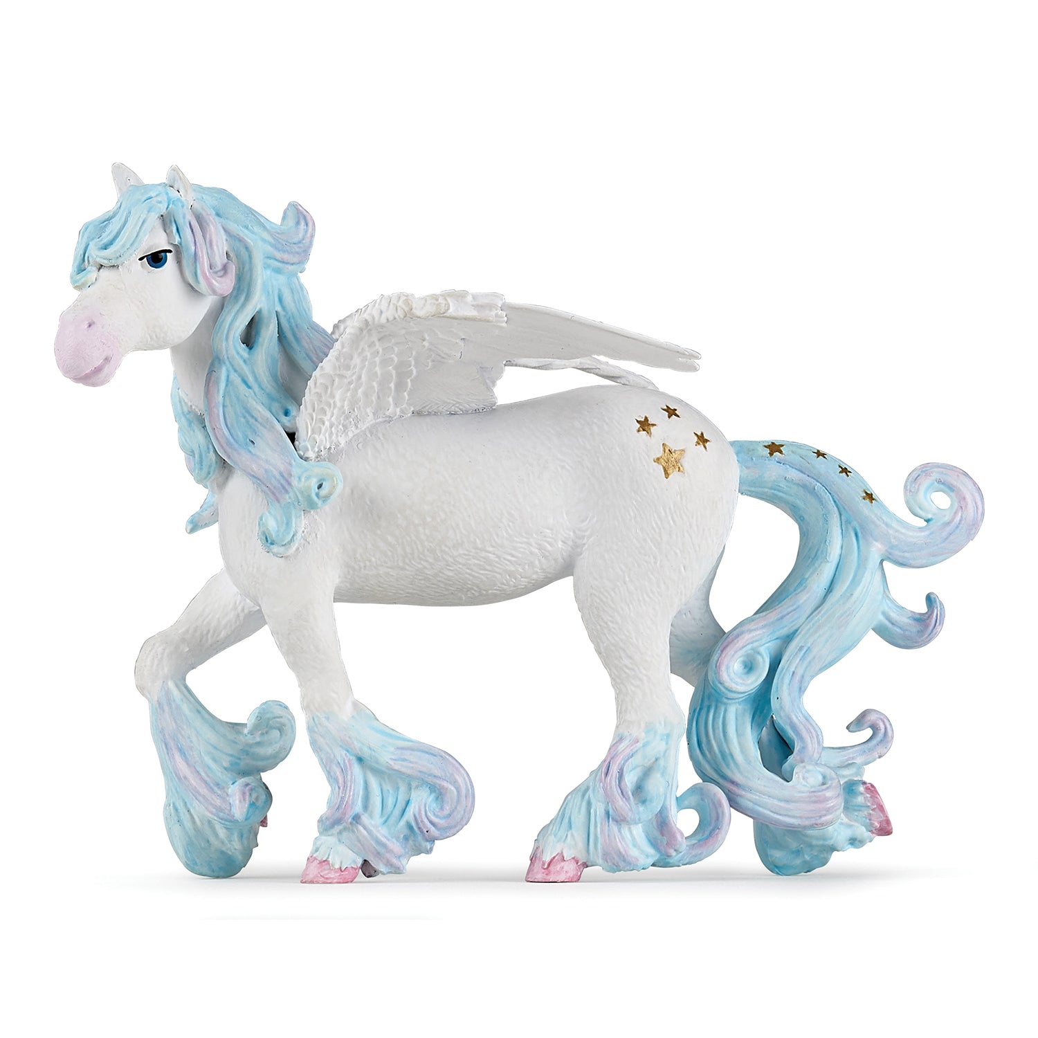 papo-enchanted-world-pegasus-figur-blaue-m-hne-fantasy image 1