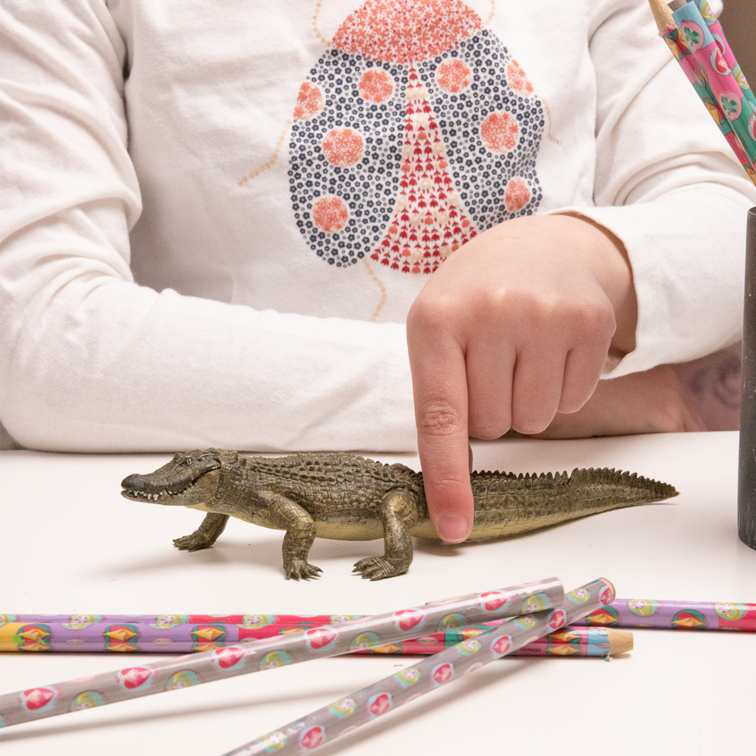 papo-wildlife-alligator-reptil-figur image 2