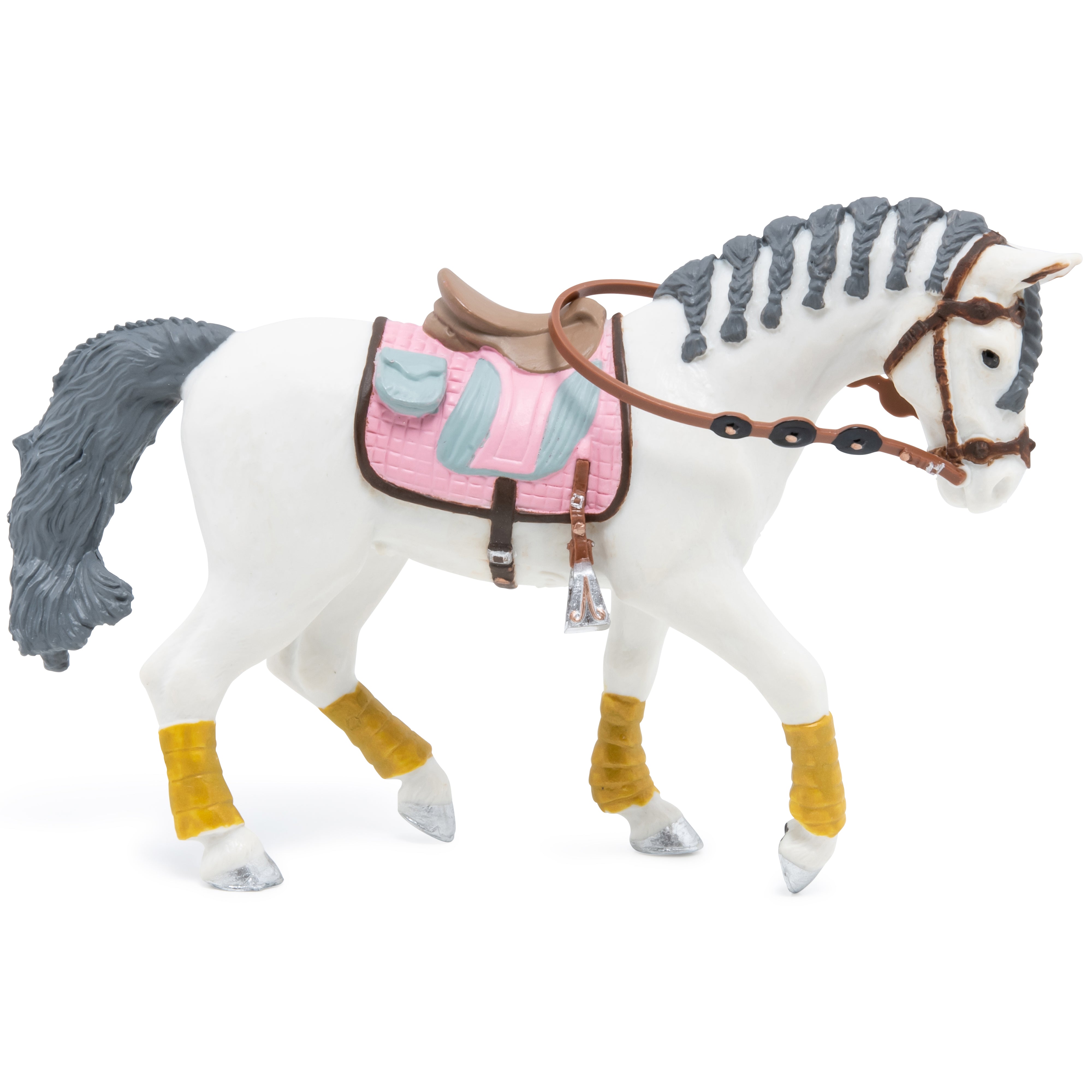 papo-horses-reitpferd-figur-geflochtene-m-hne image 2