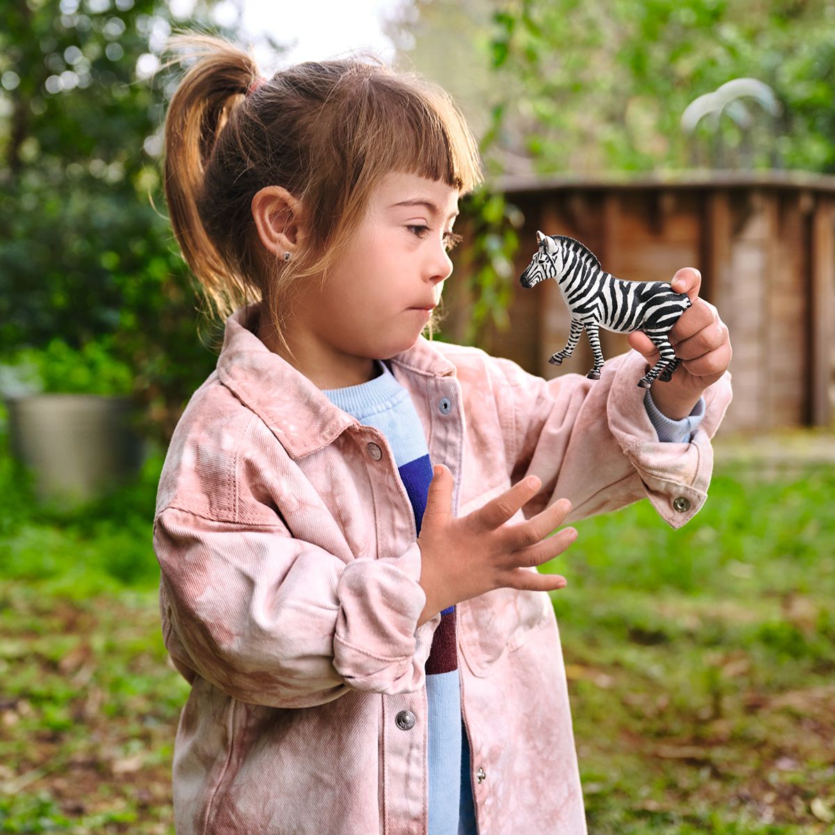 schleich-wild-life-14810-zebra-tierfigur-savanne image 2