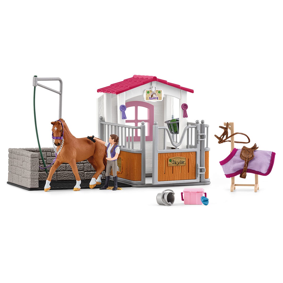 schleich-horse-club-72177-waschplatz-mit-pferdebox-pflegeset image 4