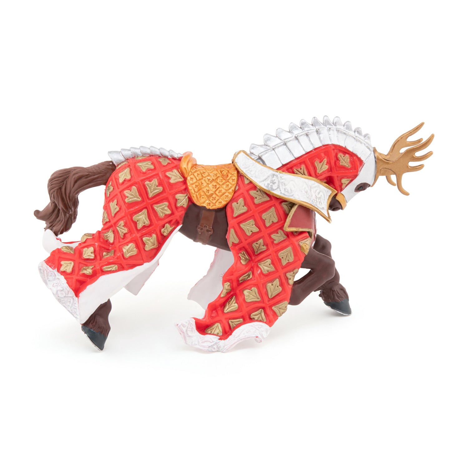 papo-medieval-master-of-arms-pferdefigur-mit-hirschwappen image 3