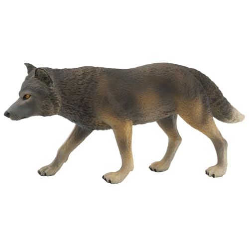 bullyland-forest-animals-wolf-spielfigur-63460-11-cm-grau image 7