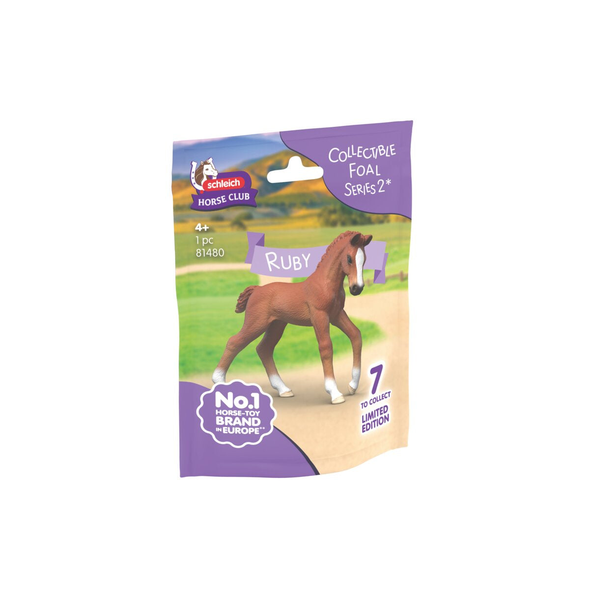 schleich-horse-club-sammelfohlen-ruby-spielfigur-pferd image 2