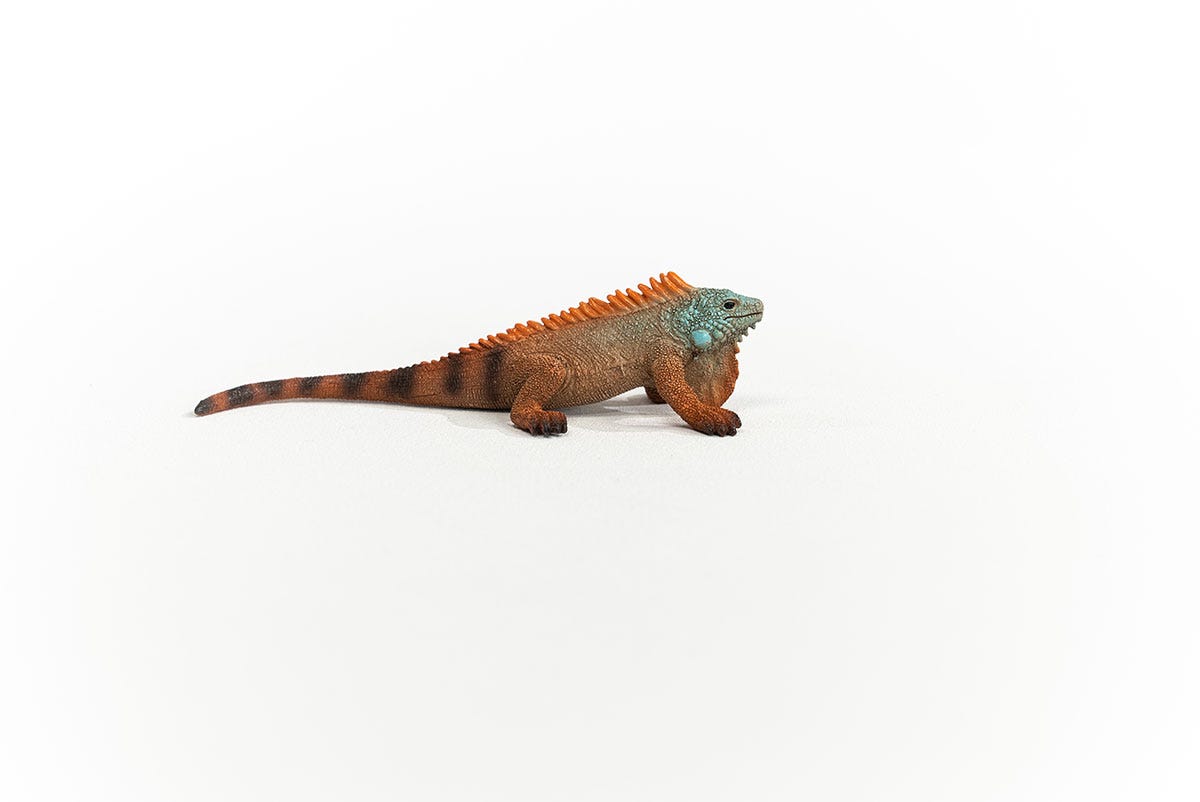 schleich-wild-life-14854-leguan-reptil-tierfigur-gr-n image 6
