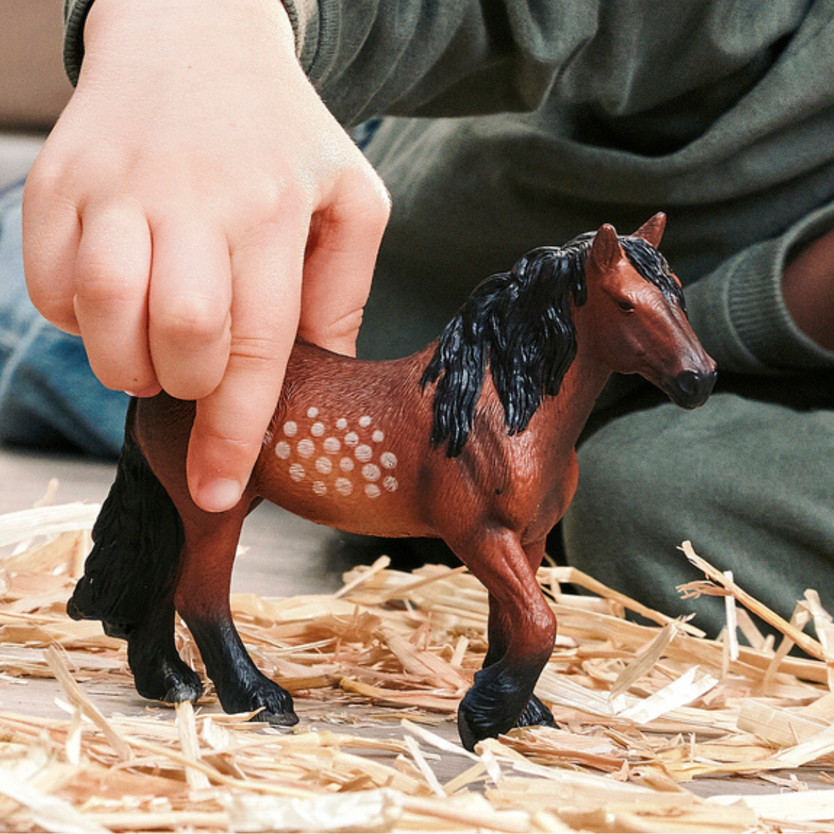 schleich-horse-club-nordschweden-kaltblut-stute-pferdefigur image 2