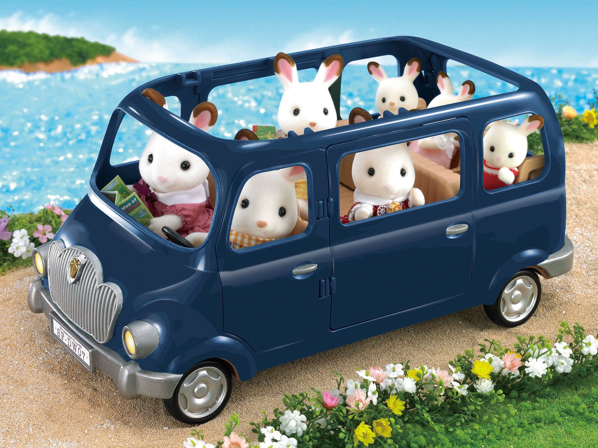 sylvanian-families-5274-familien-siebensitzer-auto-spielset image 5