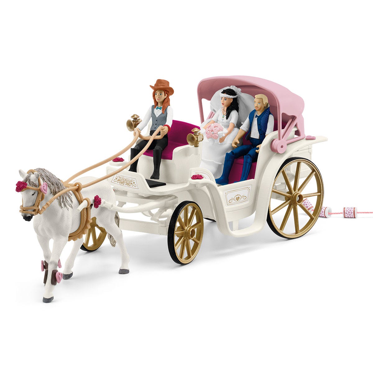 schleich-horse-club-hochzeitskutsche-42641-spielset image 2