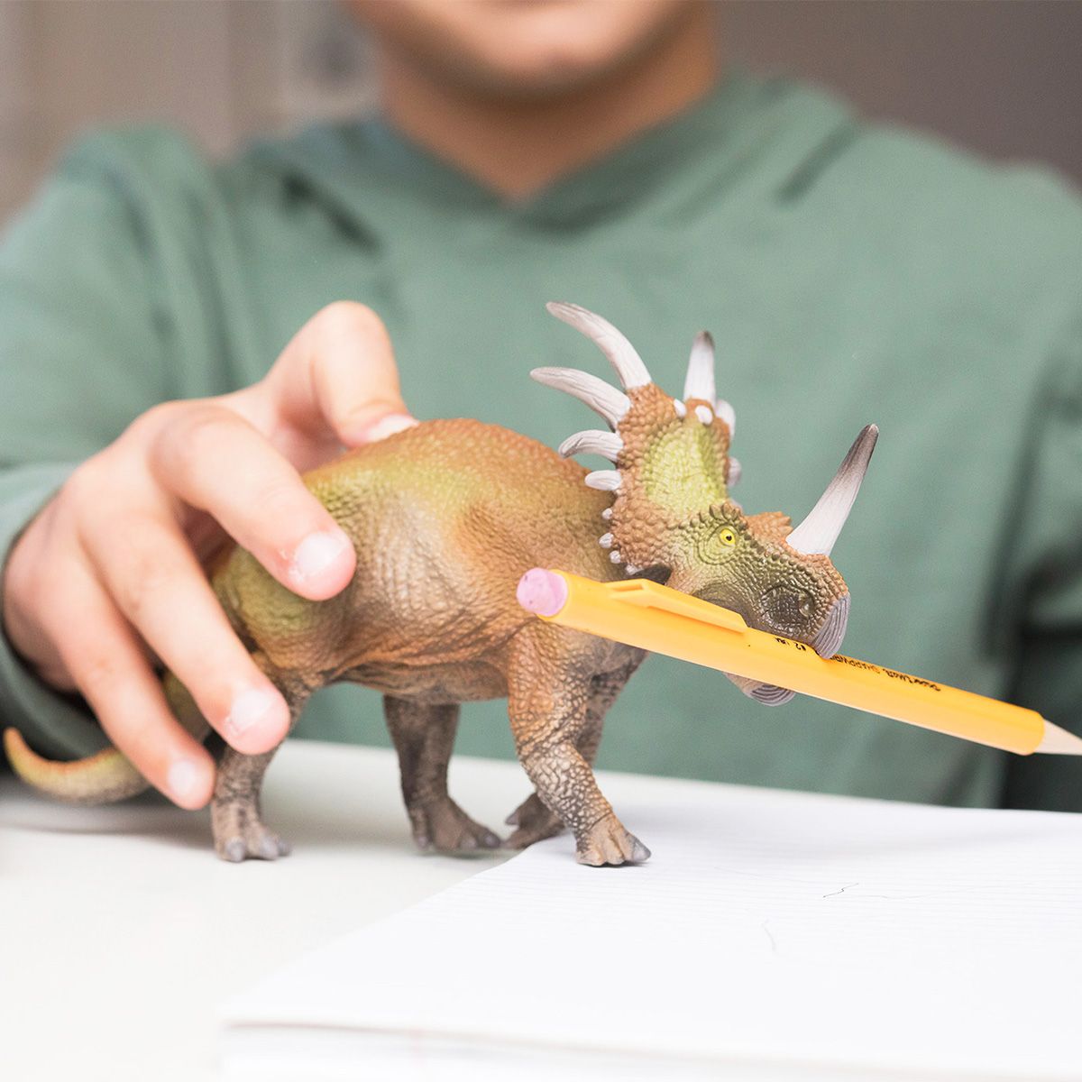 schleich-dinosaurs-triceratops-dinosaurierfigur-15000-pflanzenfresser image 5
