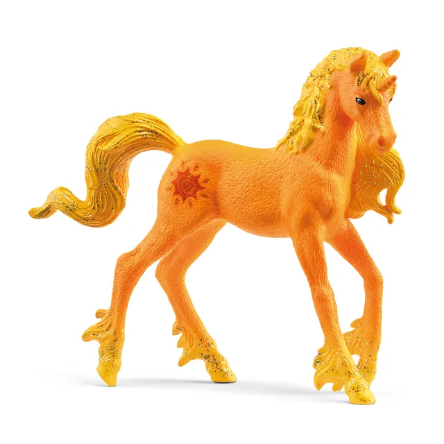 schleich-bayala-sammeleinhorn-solis-einhornfigur-mit-poster image 1