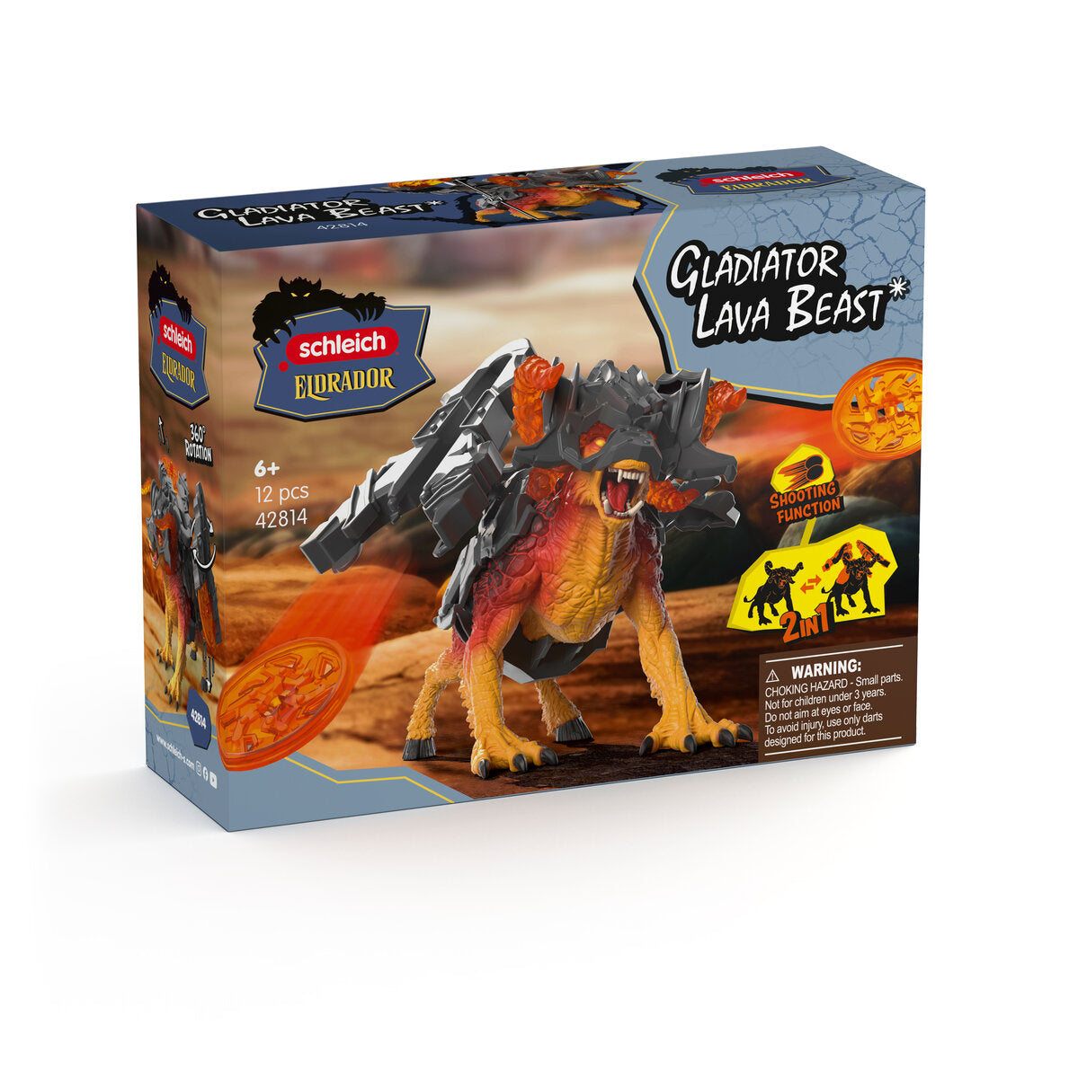 schleich-eldrador-gladiator-lavabestie-spielfigur image 7