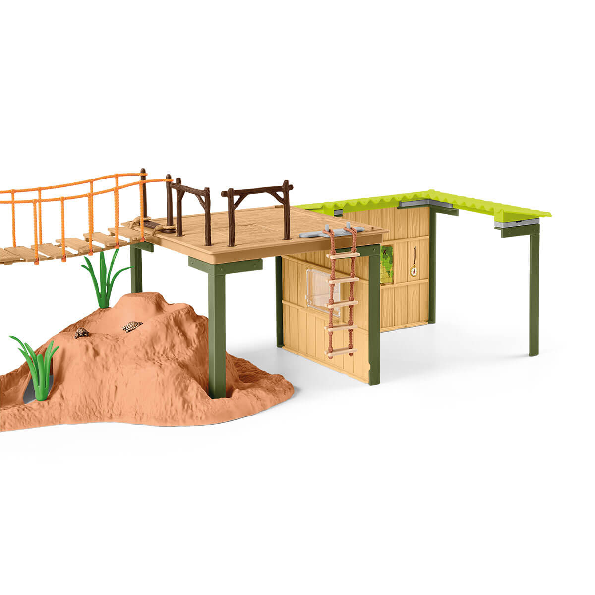 schleich-wild-life-42594-abenteuerstation-spielset-mit-panther image 6