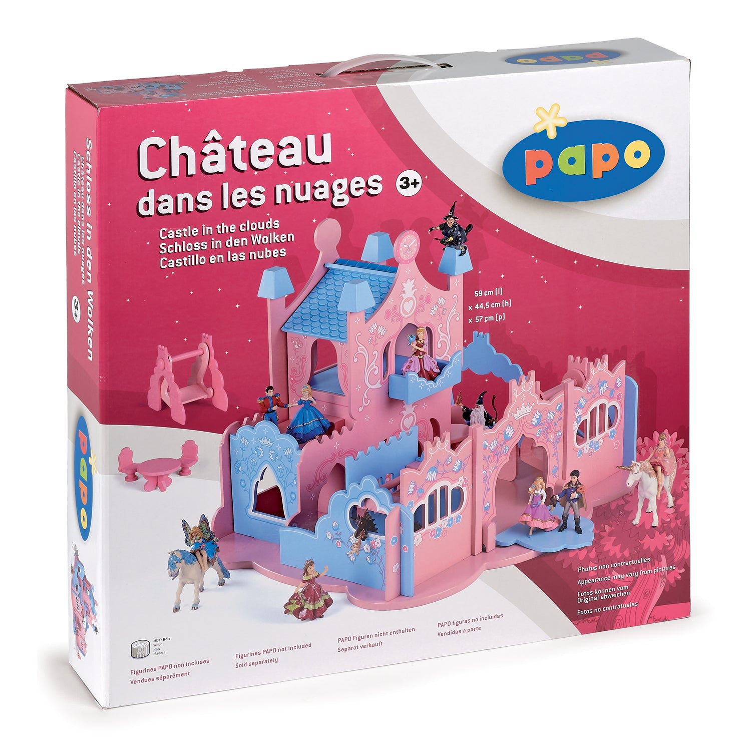 papo-enchanted-world-schloss-in-den-wolken-spielset image 4