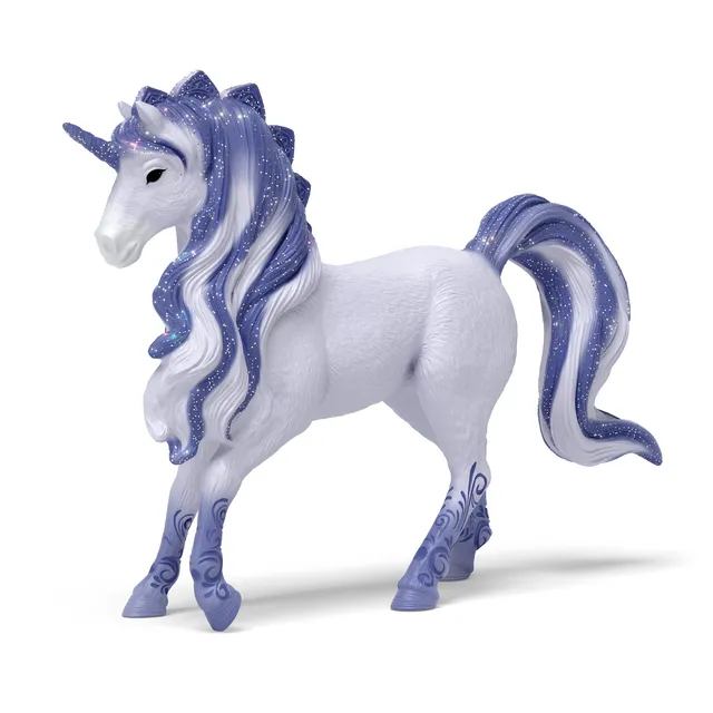 schleich-bayala-einhornhengst-cosmos-einhornfigur-mit-glitzerm-hne image 1