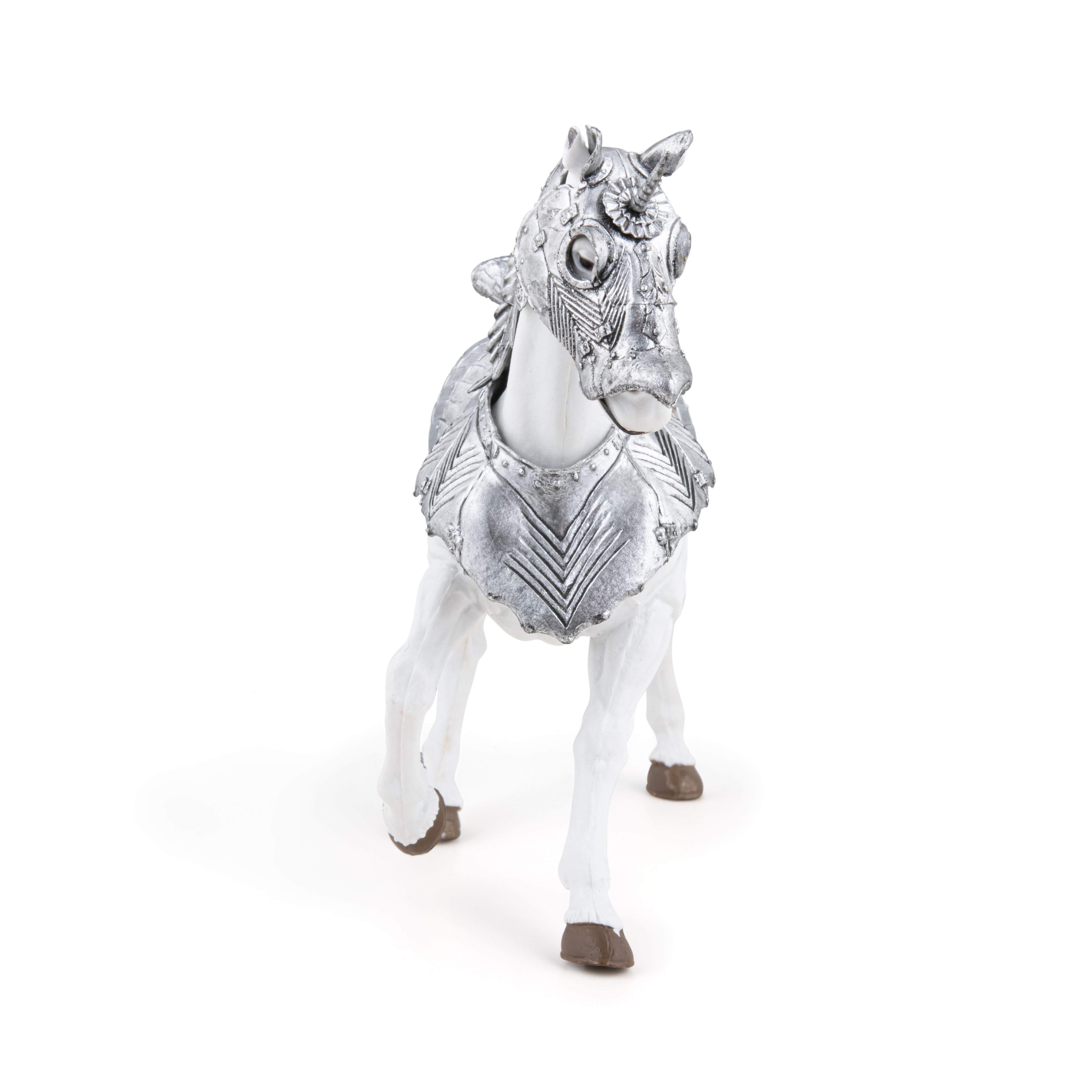 papo-medieval-gepanzerte-pferdefigur-streitross image 3