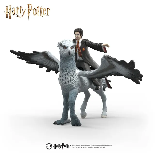schleich-harry-potter-harry-auf-seidenschnabel-figur-set image 1