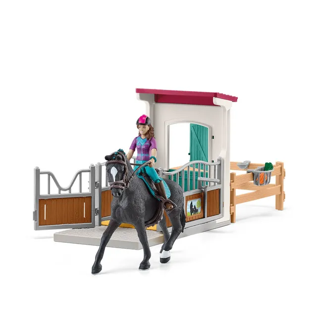 schleich-horse-club-pferdebox-lisa-storm-42709-pferd-set image 1