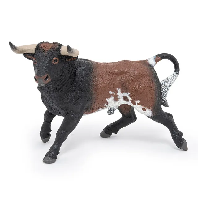 papo-farmyard-friends-spanischer-stier-tierfigur-schwarz image 1