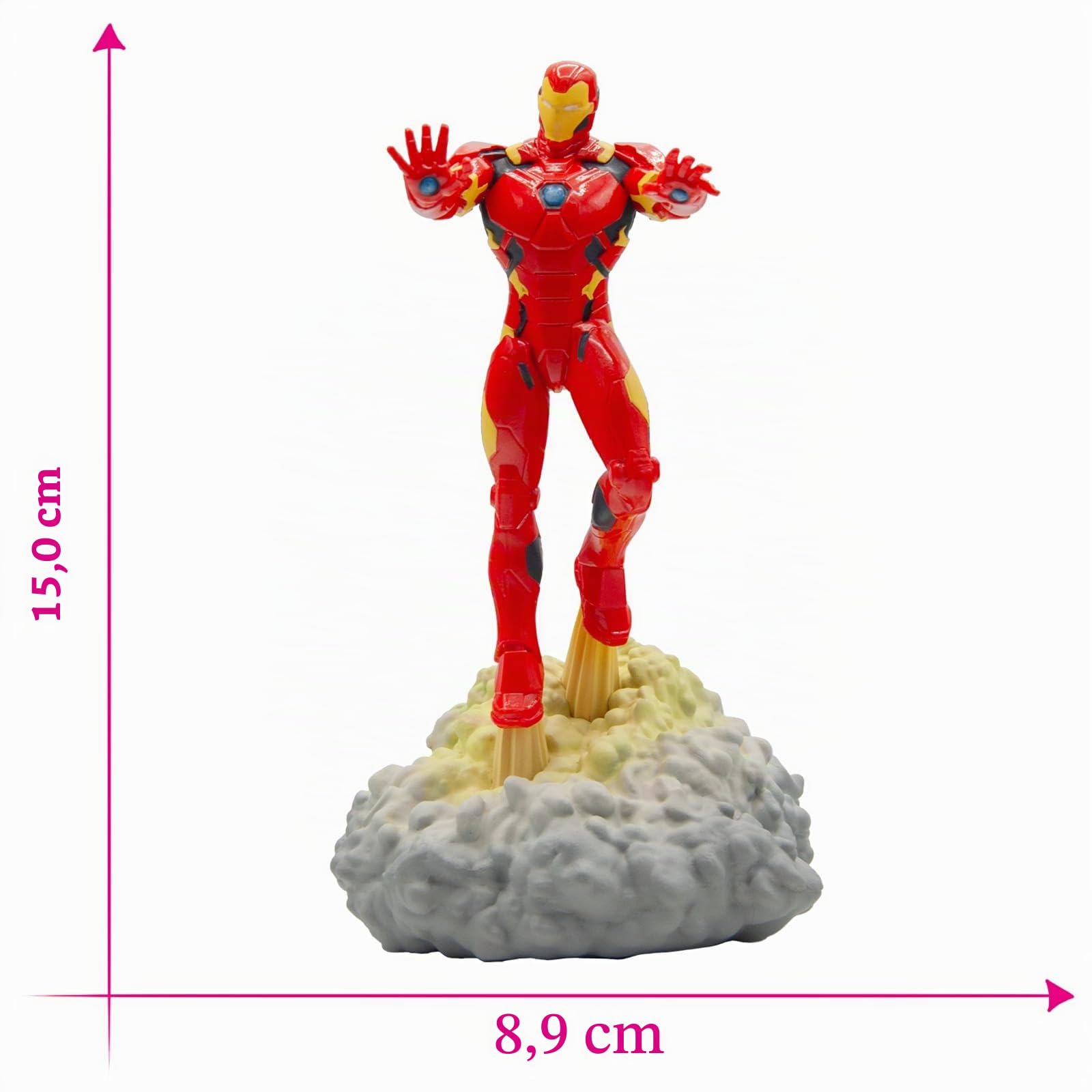 bullyland-marvel-iron-man-sammelfigur-11331-15-cm-avengers image 2