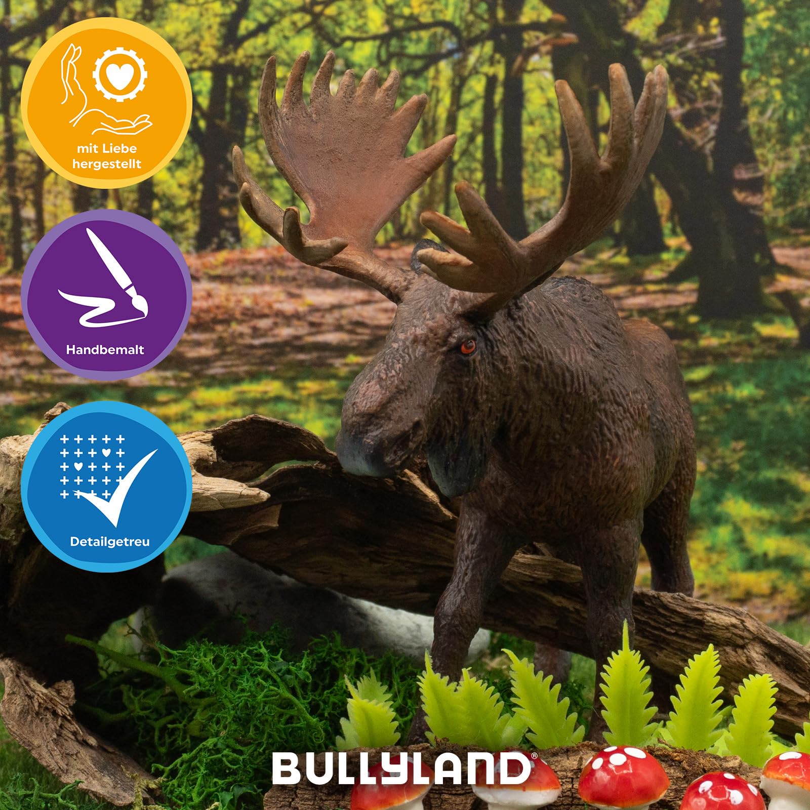 bullyland-forest-animals-elch-63608-tierfigur image 2
