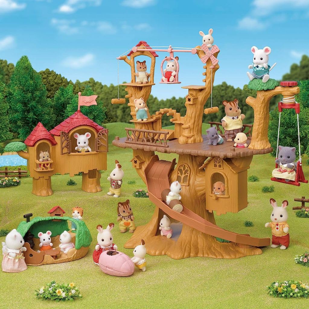 sylvanian-families-5453-baby-igelh-hle-puppenhaus-spielset-camping image 6