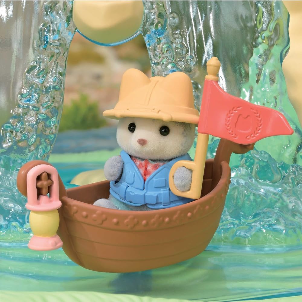 sylvanian-families-baby-outdoor-5762-abenteuerspielplatz-wasserfall-spielset image 5