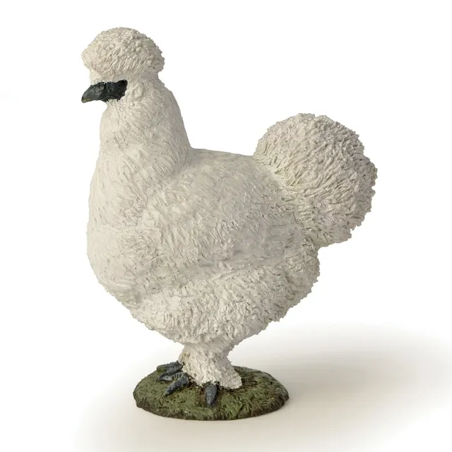 papo-farmyard-friends-seidenhuhn-spielfigur-bauernhofhuhn image 1
