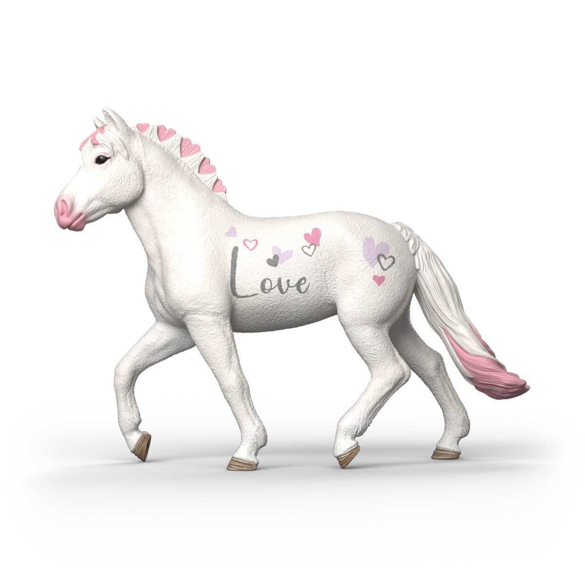 schleich-horse-club-fjordpferd-stute-spielfigur-love-edition image 6