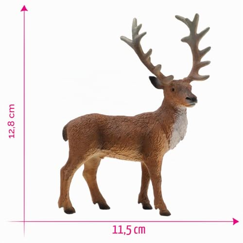 bullyland-forest-animals-64433-rothirsch-tierfigur-12-8-cm image 8