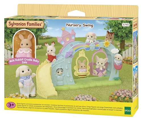 sylvanian-families-school-5745-erlebniskindergarten-schaukel-baby image 7