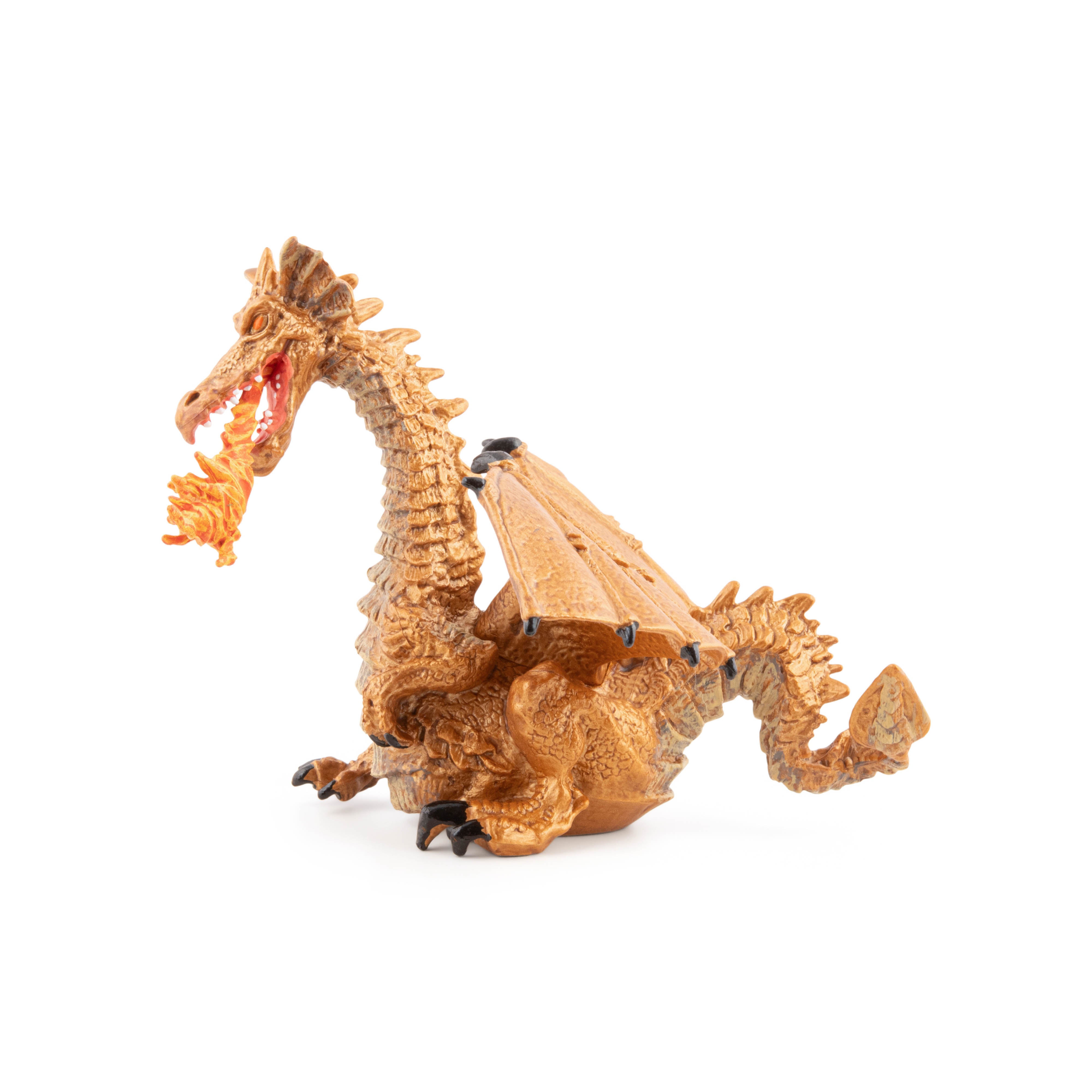 papo-enchanted-world-goldener-drache-spielfigur-mit-flamme image 5