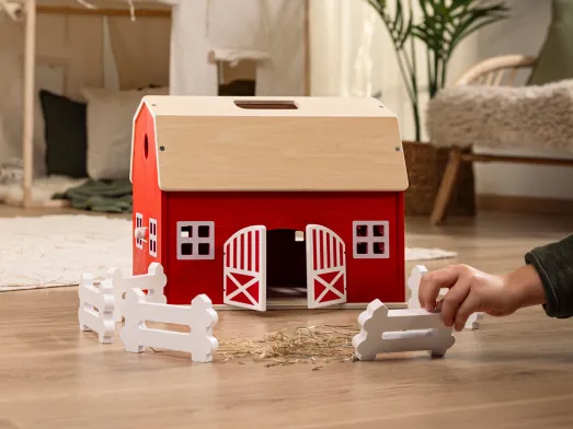 schleich-farm-world-gro-er-bauernhof-holz-spielfiguren-set-bundle image 1