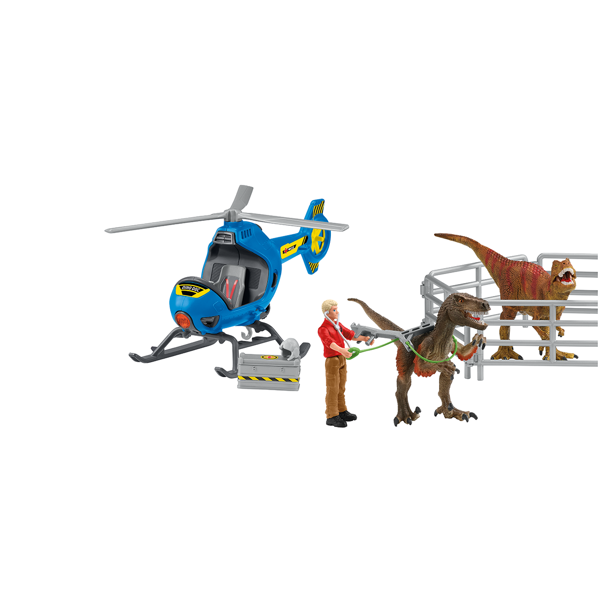 schleich-dinosaurs-dino-helikopterrettung-spielset-72216 image 2