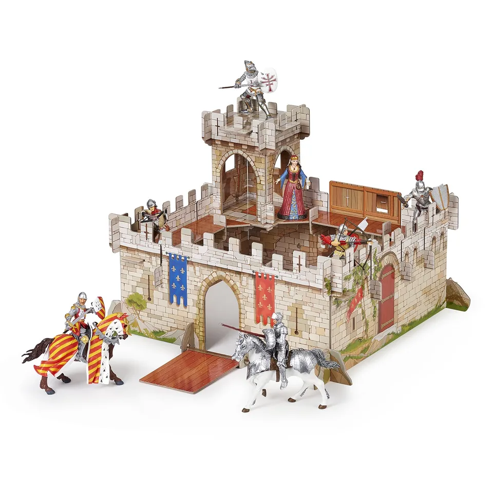 papo-medieval-prinz-philips-schloss-spielset-karton image 1