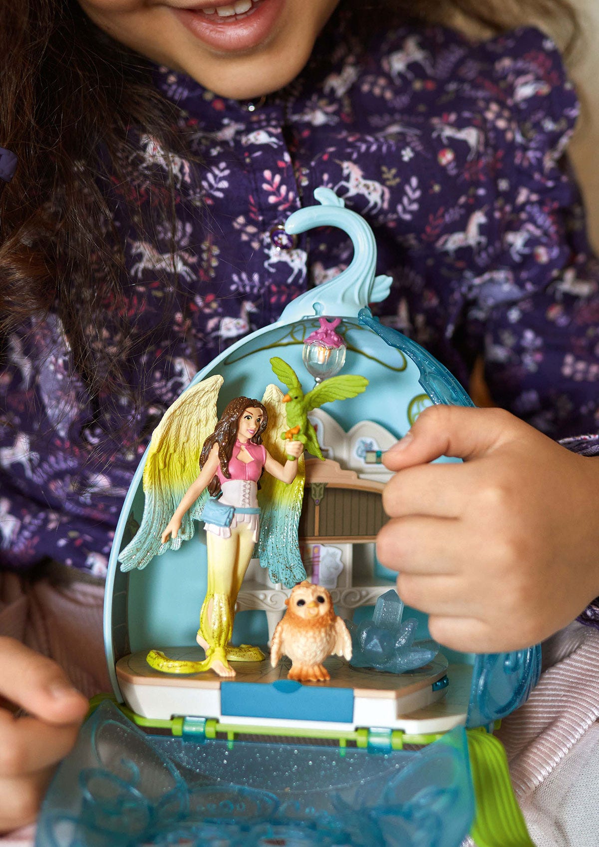 schleich-bayala-42527-mystische-bibliothek-elfen-spielfiguren image 2