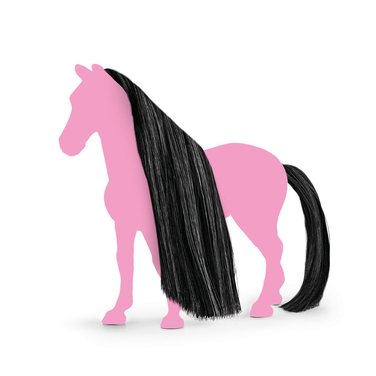 schleich-horse-club-m-hne-schweif-schwarz-sofia image 1