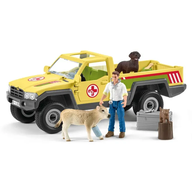 schleich-farm-world-tierarztbesuch-set-pickup image 1