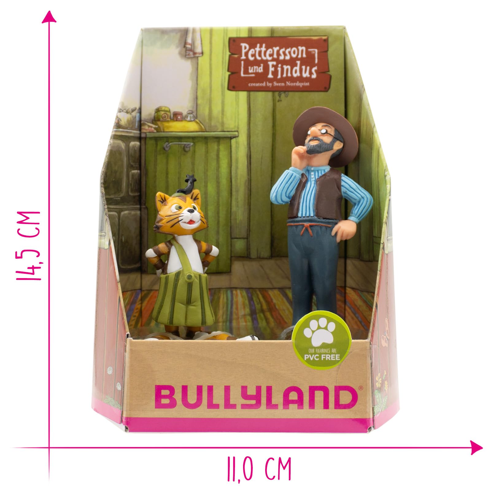 bullyland-pettersson-und-findus-geschenkset-figuren-9-cm image 2