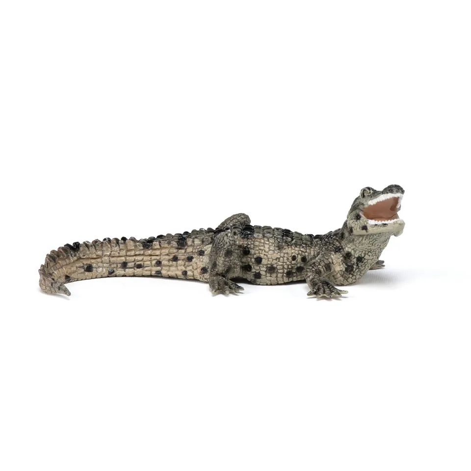 papo-wildlife-baby-krokodil-tierfigur-reptil image 1
