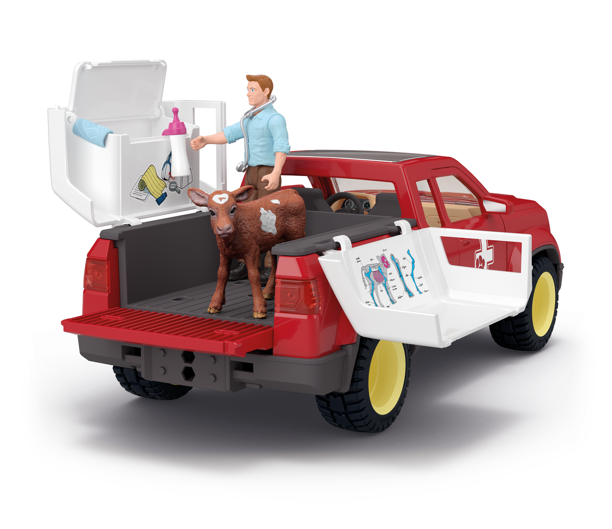 schleich-farm-world-tierarzteinsatz-42727-bauernhof-set image 6