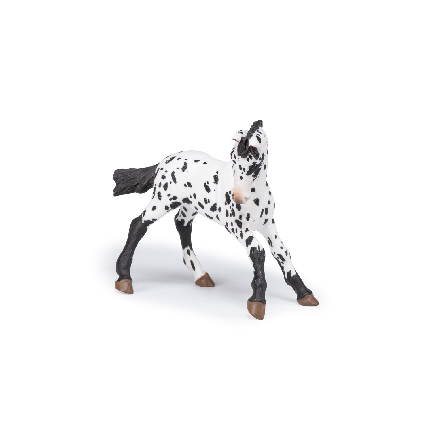 papo-horses-appaloosa-fohlen-schwarz-spielfigur-gefleckt image 3
