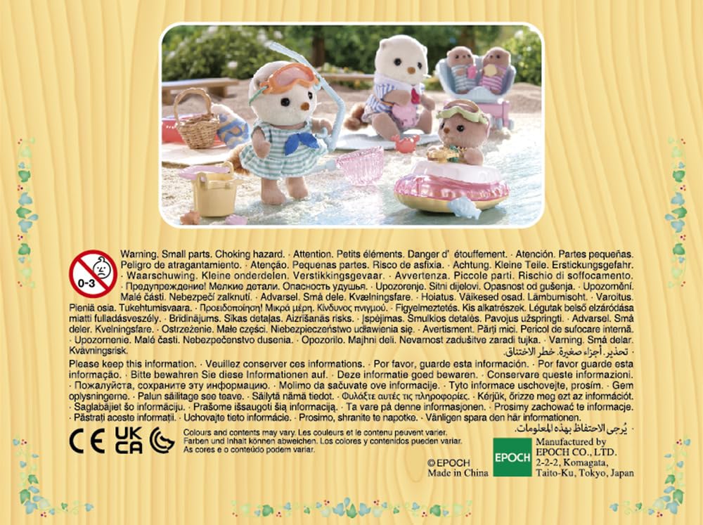 sylvanian-families-baby-seashore-5804-seeotter-schnorchel-spielset image 3