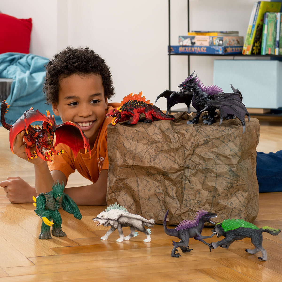 schleich-eldrador-lavadrache-drachenfigur-beweglich image 6