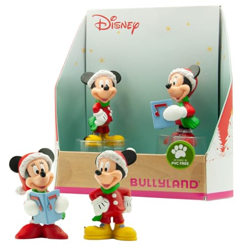 bullyland-disney-15074-spielfiguren-set-mickey-minnie-weihnachten image 7