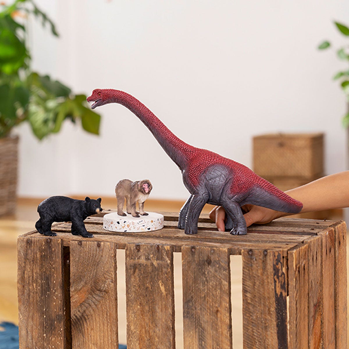 schleich-wild-life-14871-japanmakak-tierfigur-affe image 2