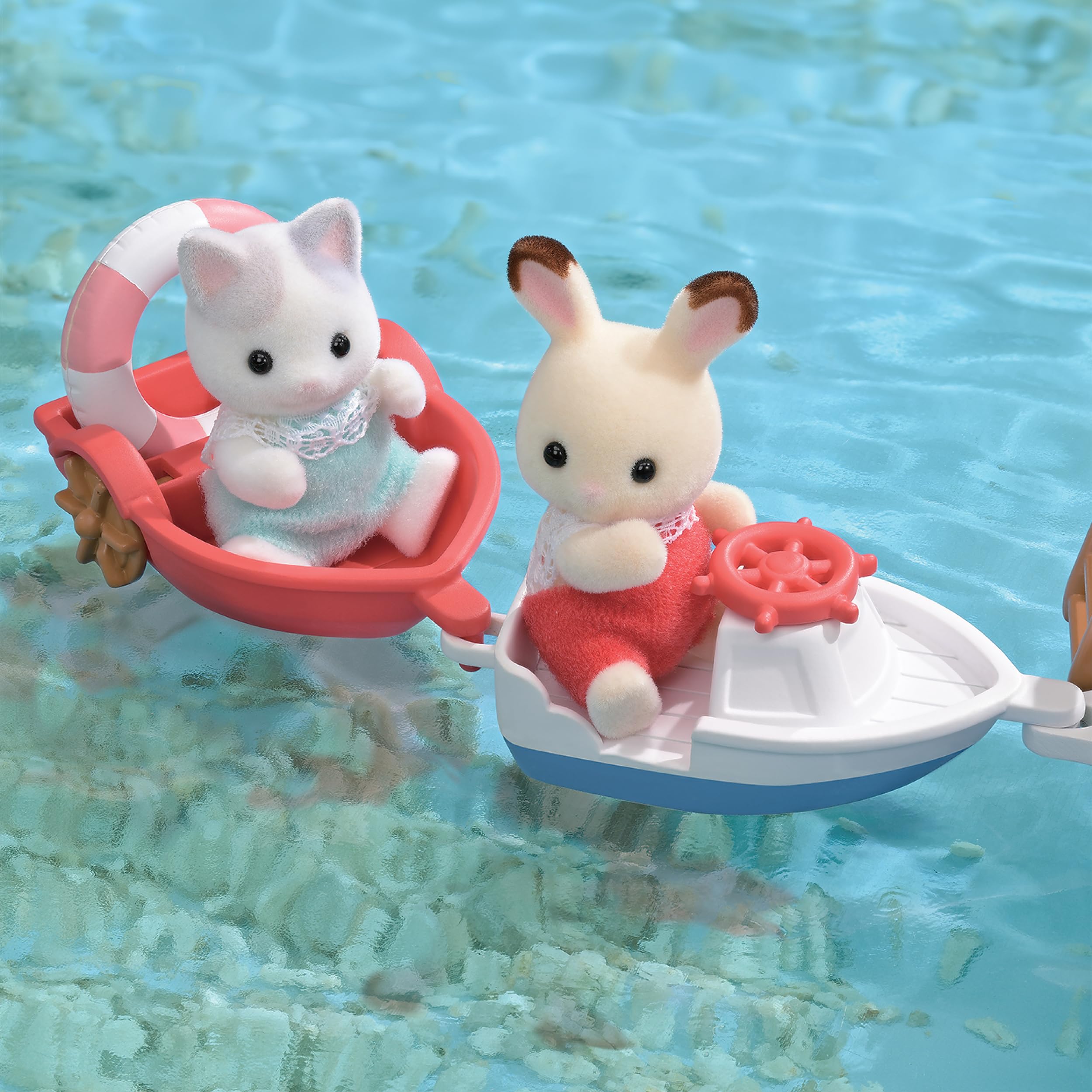 sylvanian-families-seaside-ausflugsboot-mit-robbe-5864-spielset image 5