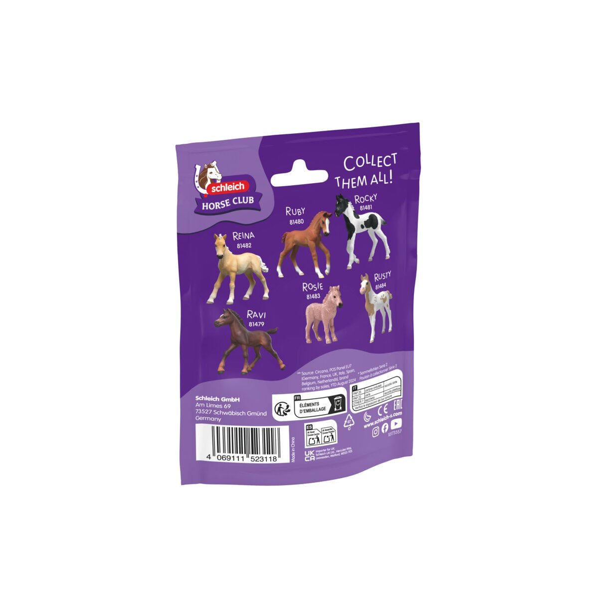 schleich-horse-club-sammelfohlen-ragnar-fohlenfigur-81478 image 3